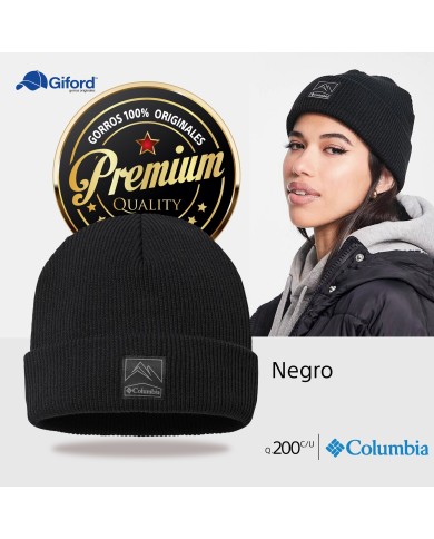 GORRO NEGRO - COLUMBIA