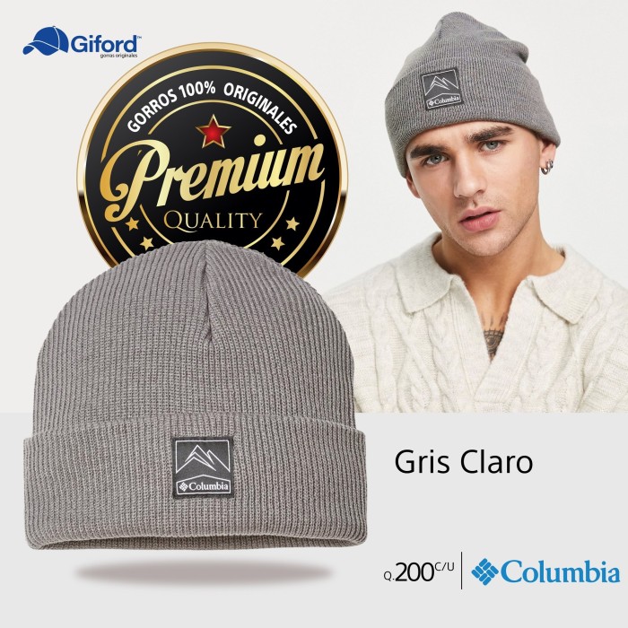 GORRO GRIS CLARO - COLUMBIA