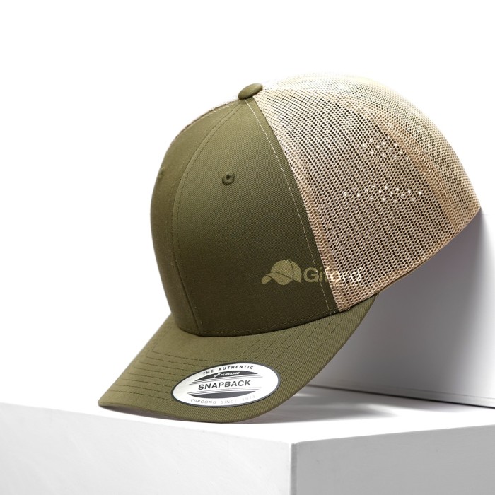 Navy/Beige  -Flexfit - Yupoong