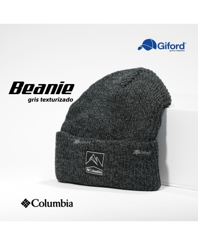 BEANIES Columbia -Gris Texturizado