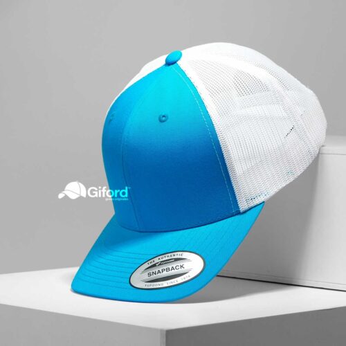 01-YP-CLASSICS®-RETRO-TRUCKER-CAP--CELESTE-BLANCO YP Classics® Trucker – Celeste con blanco