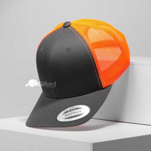 YP Classics® Trucker  – Gris con naranja