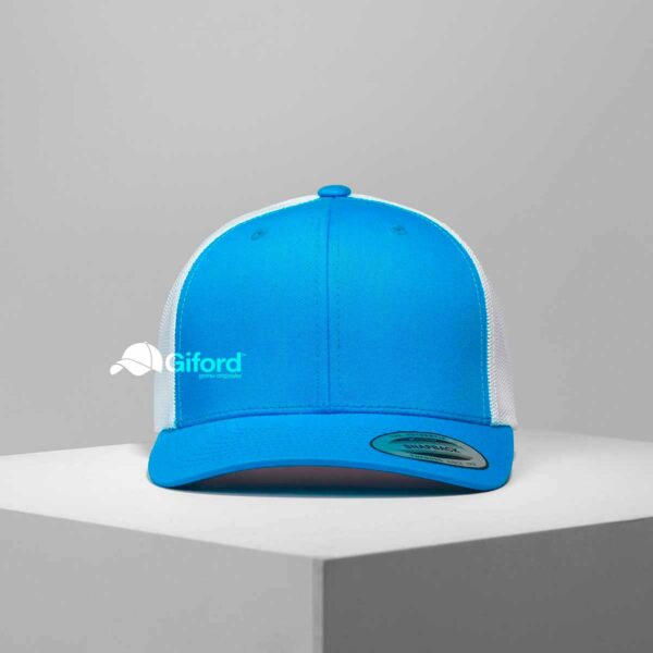 YP Classics® Trucker – Celeste con blanco