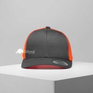 YP Classics® Trucker  – Gris con naranja