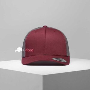 YP Classics® Trucker – Corinto con gris