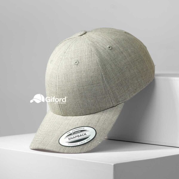 YP Visera Curva - Gris texturizado