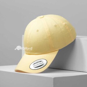 Classic Dad Cap - Amarillo pastel