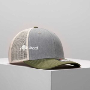 Richardson –ROGB– Verde olivo con gris y beige