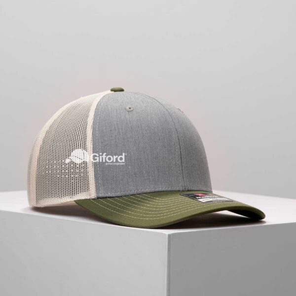 Richardson –ROGB– Verde olivo con gris y beige