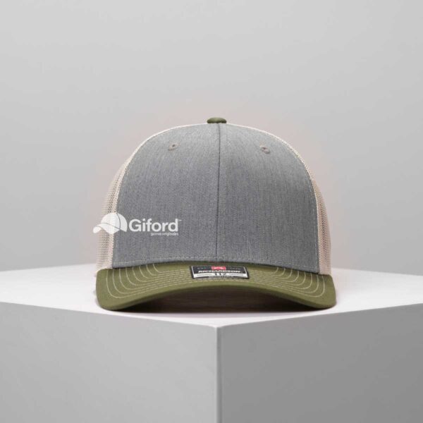 Richardson –ROGB– Verde olivo con gris y beige