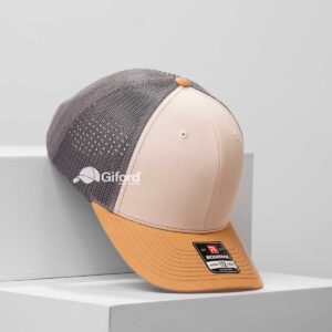 Richardson –RMBG– Mostaza con beige y gris