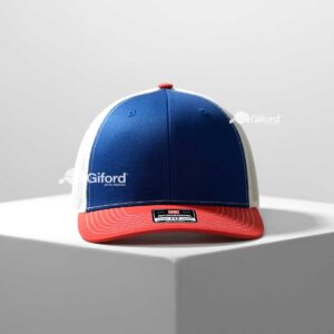 Richardson –RRAB– Rojo con azul pavo y blanco