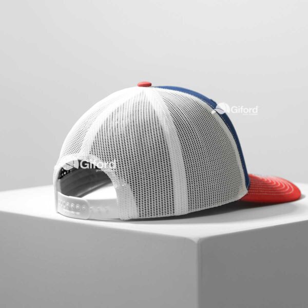 Richardson –RRAB– Rojo con azul pavo y blanco