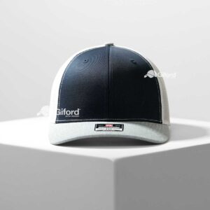 Richardson –RGAB– Gris con azul marino y blanco