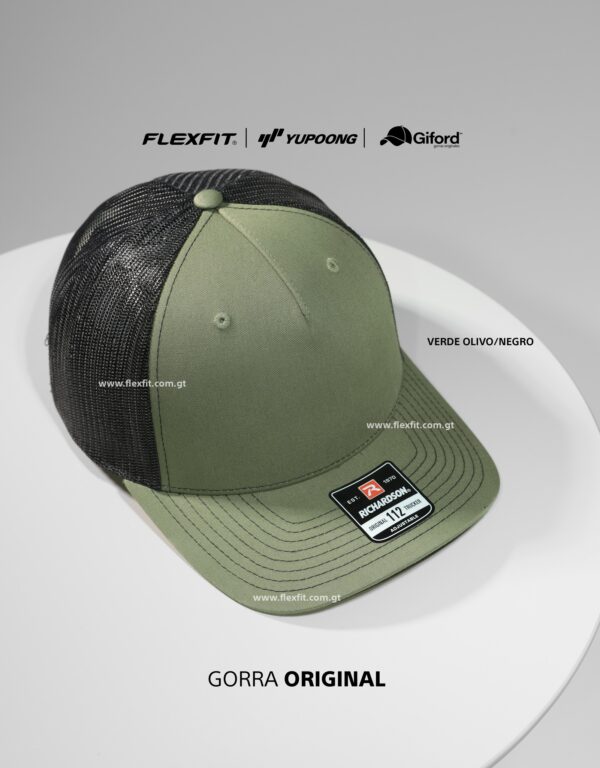 Richardson –RVN– Verde olivo con negro